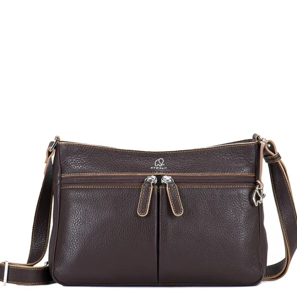 Cortona Zip Top Crossbody Bosco | Mywalit New