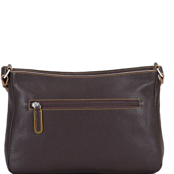 Cortona Zip Top Crossbody Bosco | Mywalit New