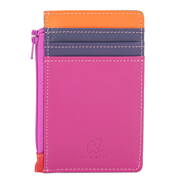 Credit Card Holder with Coin Purse Sangria Multi | Mywalit Flash Sale