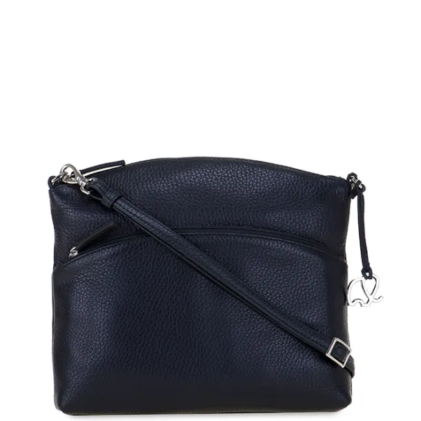 Cremona Rounded Cross Body Black | Mywalit Cheap