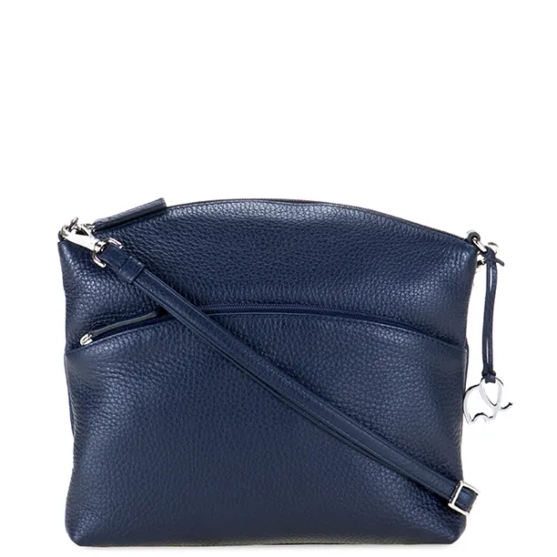 Cremona Rounded Cross Body Blue | Mywalit Online