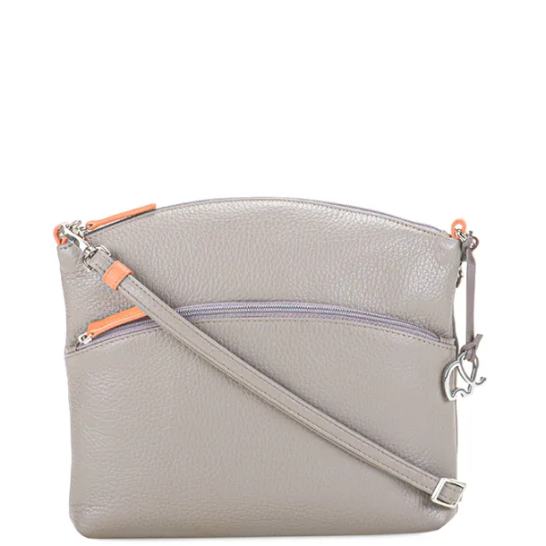 Cremona Rounded Cross Body Fumo | Mywalit Clearance