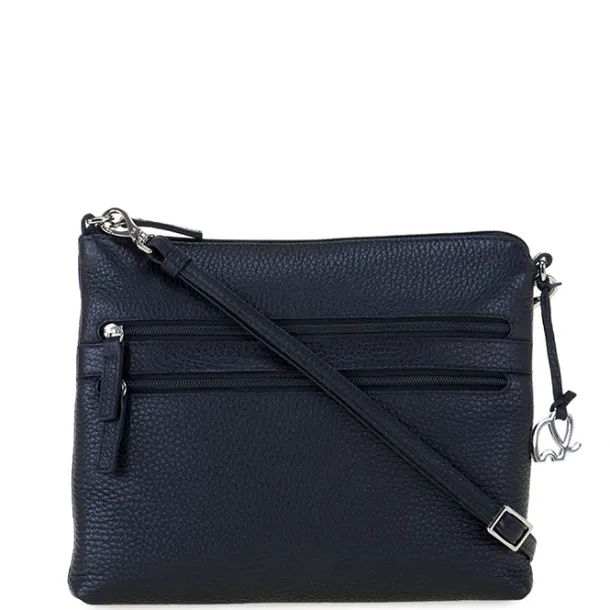 Cremona Slim Cross Body Black | Mywalit Shop