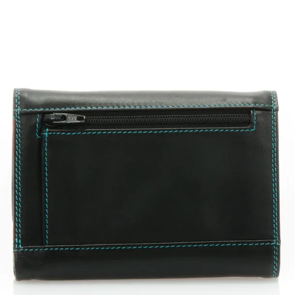 Double Flap Purse/Wallet Black Pace | Mywalit Best Sale