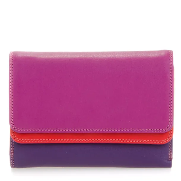 Double Flap Purse/Wallet Sangria Multi | Mywalit Discount