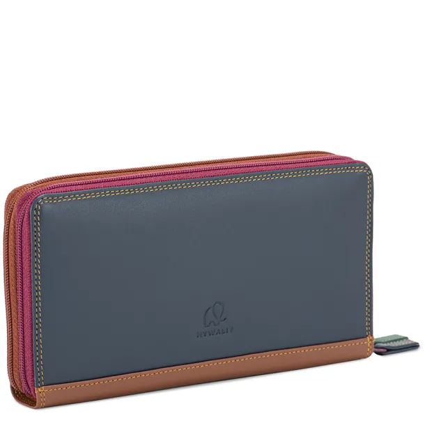 Large Double Zip Wallet Bosco | Mywalit Hot