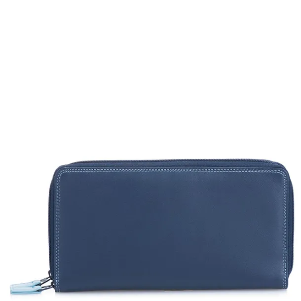 Large Double Zip Wallet Royal | Mywalit Best