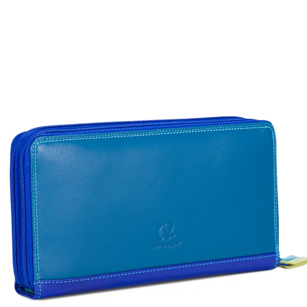 Large Double Zip Wallet Seascape | Mywalit Sale