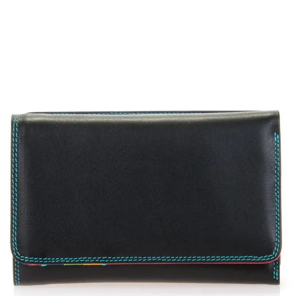 Large Tri-fold Wallet Black Pace | Mywalit Best Sale