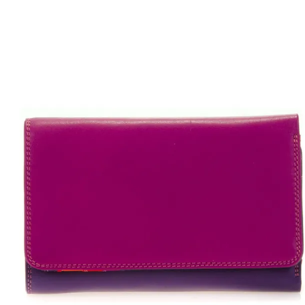 Large Tri-fold Wallet Sangria Multi | Mywalit Sale