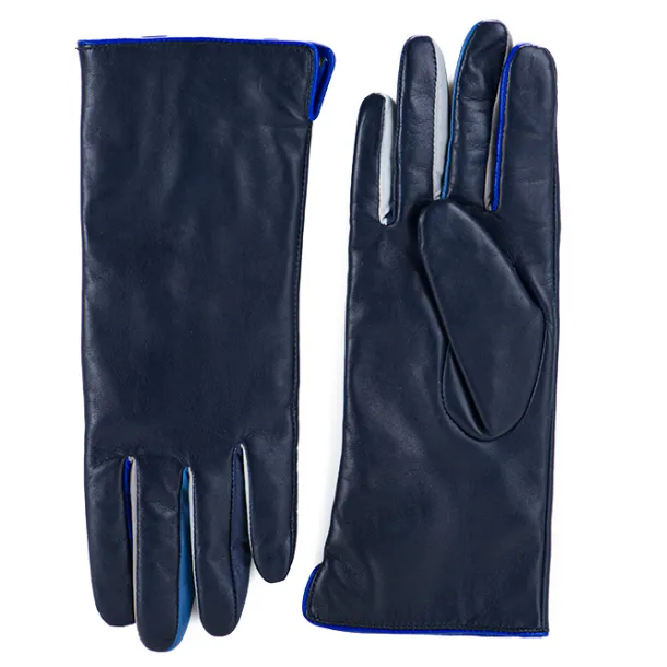 Long Gloves (Size 7.5) Blue | Mywalit Discount