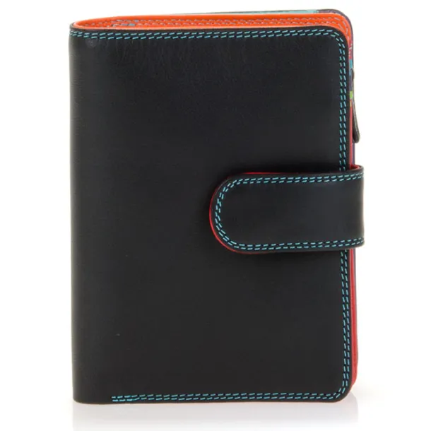 Medium Snap Wallet Black Pace | Mywalit Online