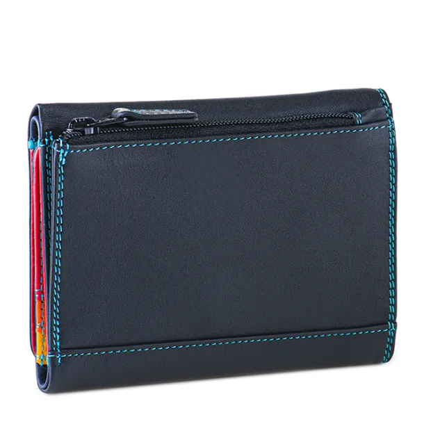 Medium Tri-fold Wallet Black Pace | Mywalit Clearance