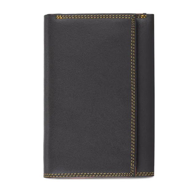 Men's Tri-fold Wallet with Zip Nappa Bosco | Mywalit Best Sale