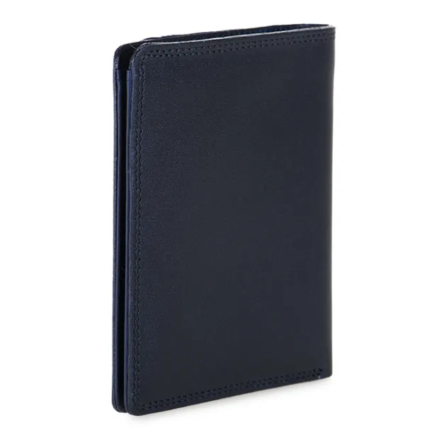 Men's Wallet w/Coin Tray Black-Blue | Mywalit Cheap