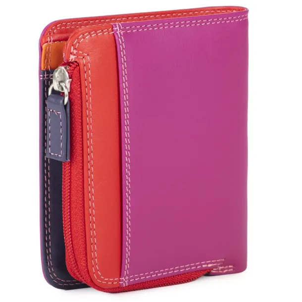 Mini BiFold Zip Wallet Sangria Multi | Mywalit Shop