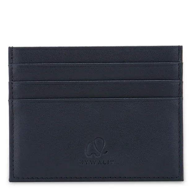 RFID Double Sided CC Holder Nappa Black | Mywalit Store