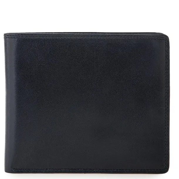 RFID Large Men's Wallet with Britelite Black-Blue | Mywalit Outlet