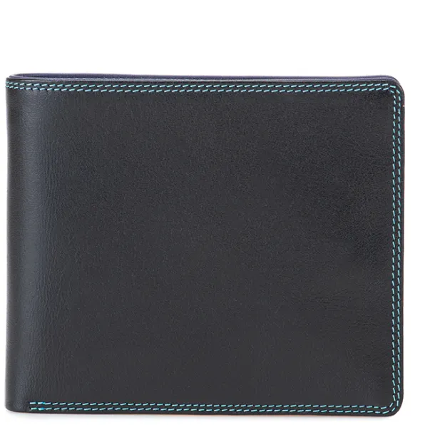 RFID Large Men's Wallet with Britelite Nappa Black Pace | Mywalit New