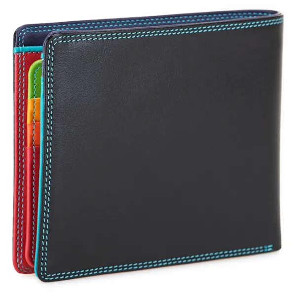 RFID Large Men's Wallet with Britelite Nappa Black Pace | Mywalit New