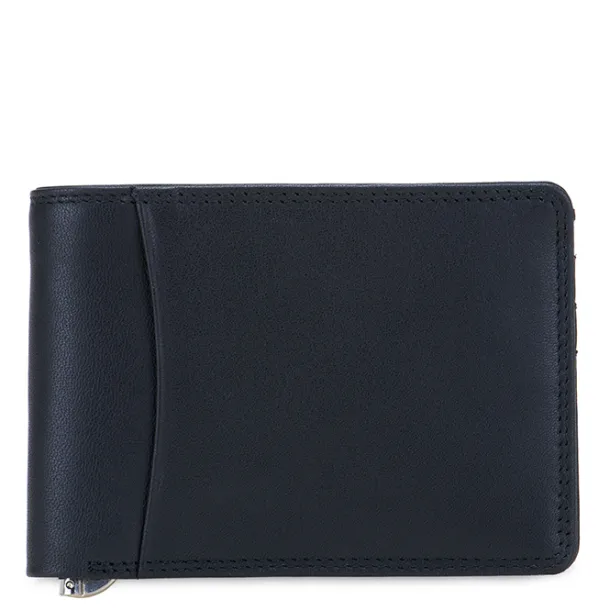 RFID Slim Money Clip Wallet Nappa Black | Mywalit Store