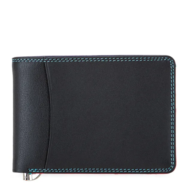 RFID Slim Money Clip Wallet Nappa Black Pace | Mywalit Online