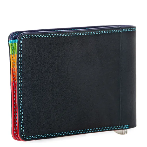 RFID Slim Money Clip Wallet Nappa Black Pace | Mywalit Online