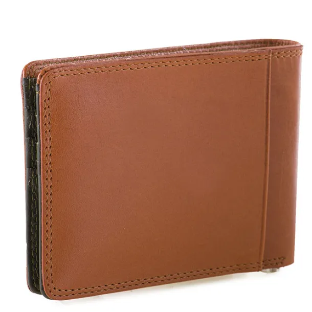 RFID Slim Money Clip Wallet Tan-Olive | Mywalit Outlet