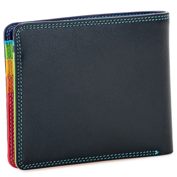 RFID Standard Men's Wallet with Coin Pocket Nappa Black Pace | Mywalit Store