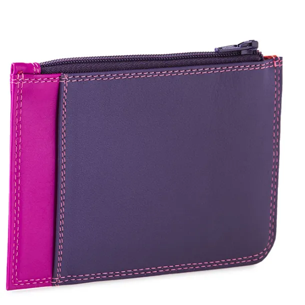 Slim Credit Card Holder with Coin Purse Sangria Multi | Mywalit Online