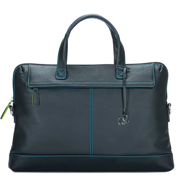 Slim Office Workbag Black Pace | Mywalit Best