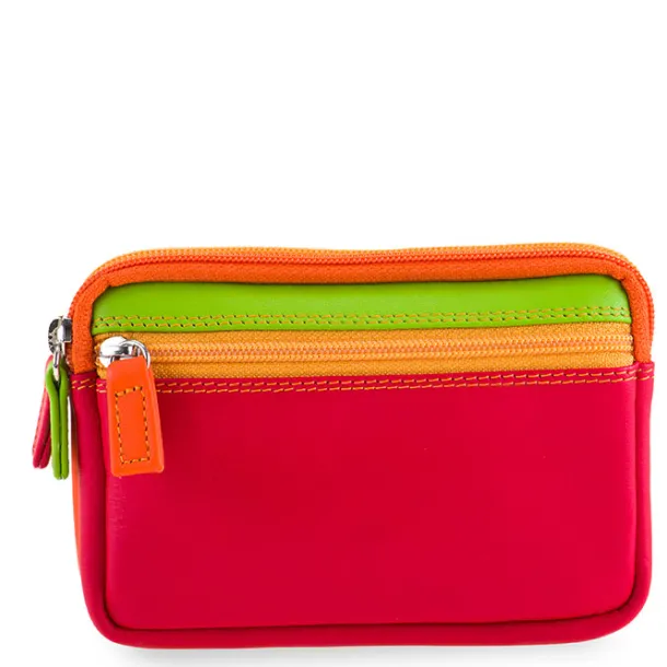 Small Leather Double Zip Purse Jamaica | Mywalit Online