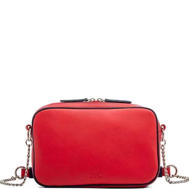 Small Leather Shoulder Bag Red | Mywalit Cheap