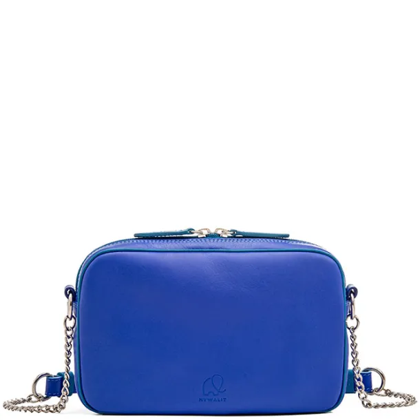 Small Leather Shoulder Bag Seascape | Mywalit Best Sale