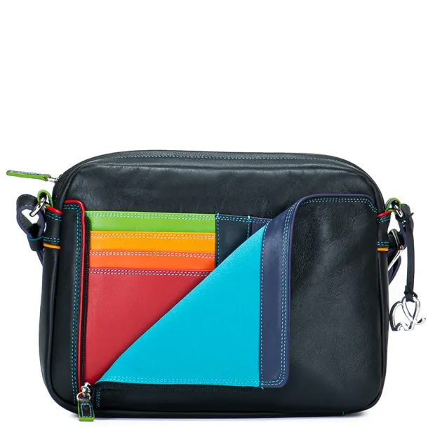 Small Organiser Cross Body Bag Black Pace | Mywalit Best Sale