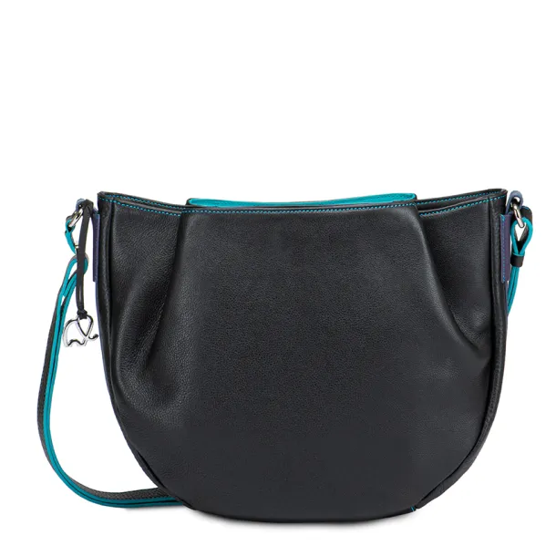 Verona Across Body Hobo Black Pace | Mywalit Online