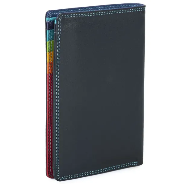 Vertical BiFold Wallet with Coin Pocket Black Pace | Mywalit Online